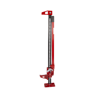 Heavy Duty Steel Lifting Jack met Safety Overload System Rood/blauw Geverfd Chroomoppervlak