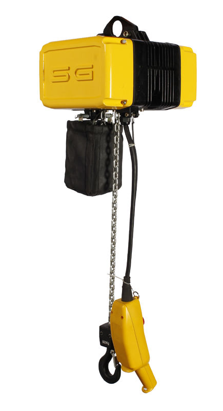 Klein Draagbaar SG-Type Elektrisch Keten Blok voor Pakhuisgebruik, 220-460V 500kg