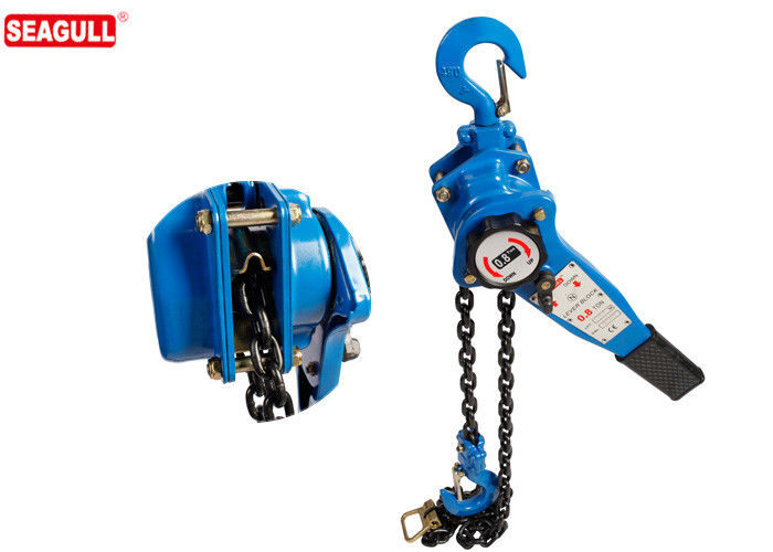 Het blauwe 1/2 Ton Handketen Hefboomhijstoestel/de Op zwaar werk berekende Ketting komt langs Lifthoogte 3m